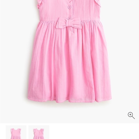 Crewcuts Pink Ruffled Sundress size 8 - Picture 2 of 3
